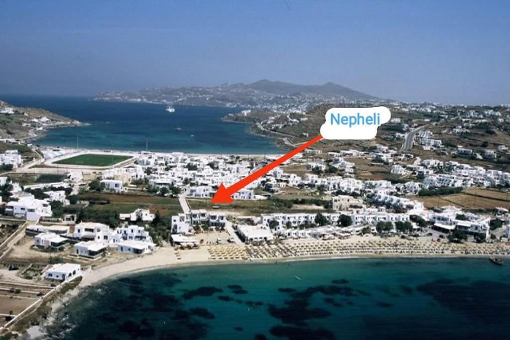 'Nepheli' Mykonean Suite Ornósz Kültér fotó